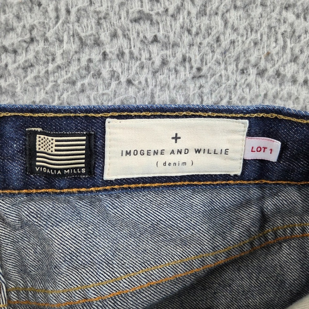 Imogene + Willie Barton Slim Selvedge Jeans Mens 31 (30x29) Denim Made in USA - Picture 9 of 12